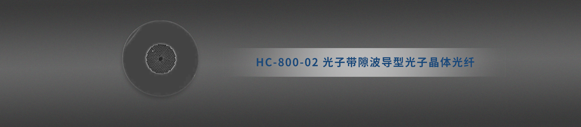 HC-800-02 光子带隙波导型光子晶体光纤