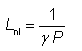 非线性长度 Nonlinear length