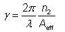 有效非线性系数 Effective nonlinear coefficient